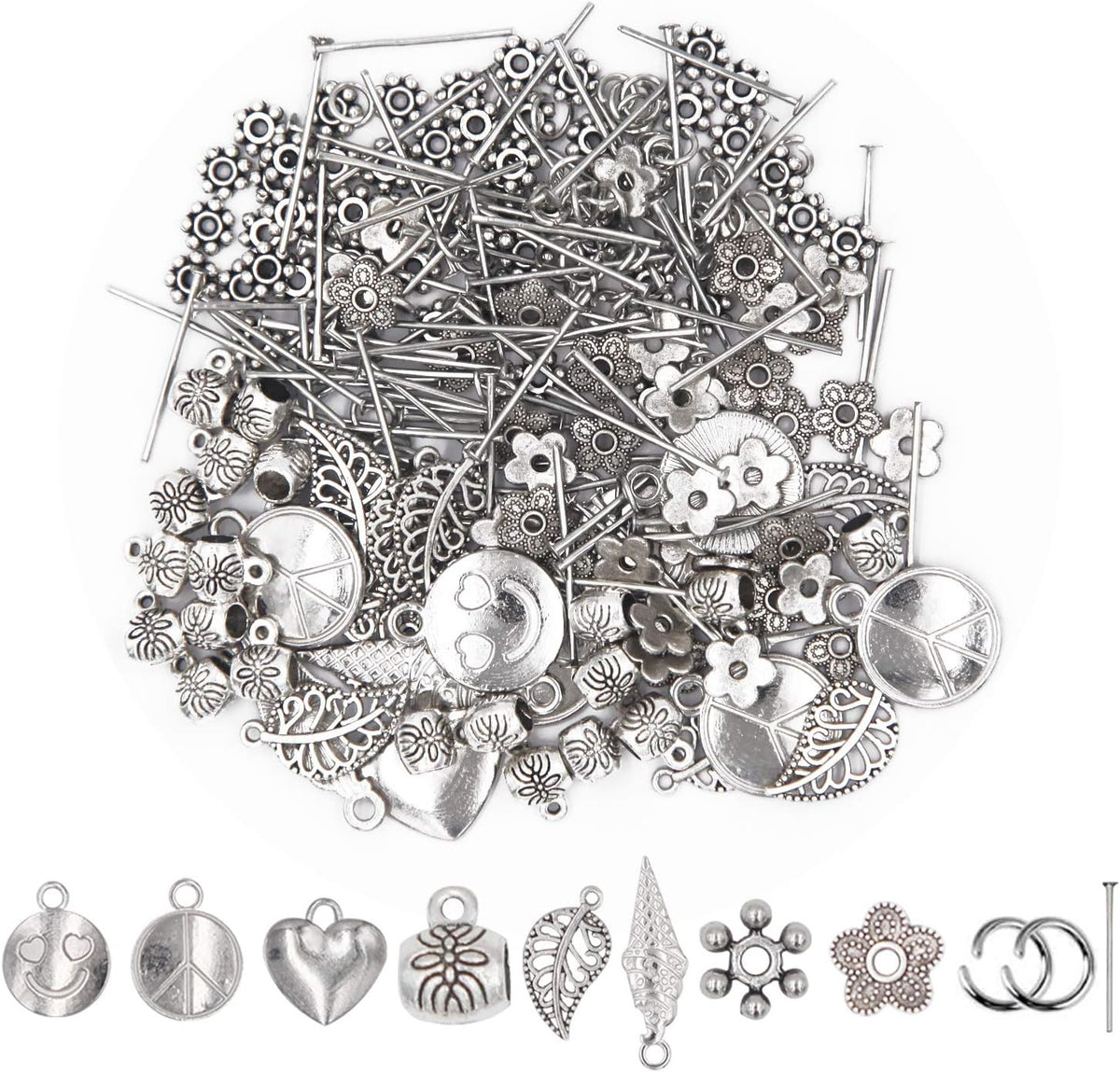 EuTengHao 8mm round loose stone beads close up view