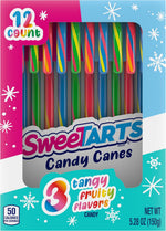 SweeTarts Mini Holiday Candy Canes, Christmas Candy, Stocking Stuffers for Kids, 4.8 oz Box - Image 11