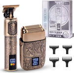 Ufree Electric Foil Shaver and Beard Trimmer Kit front view