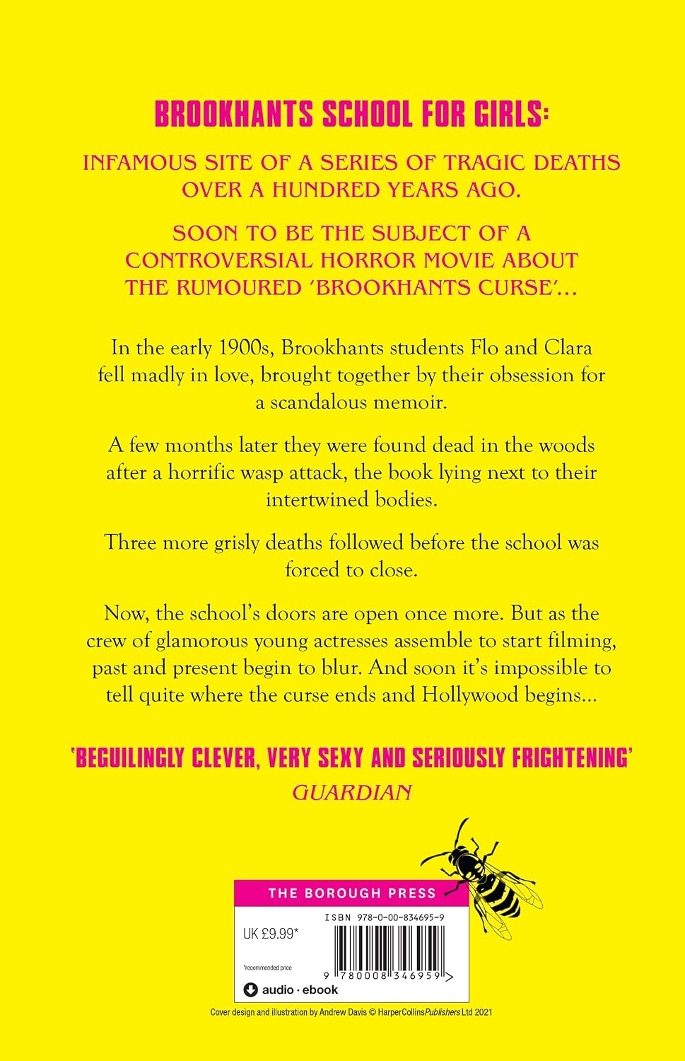 Plain Bad Heroines paperback book spine and back cover details
