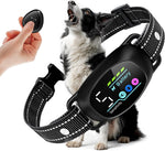 Reedog rechargeable anti bark collar with remote control front view