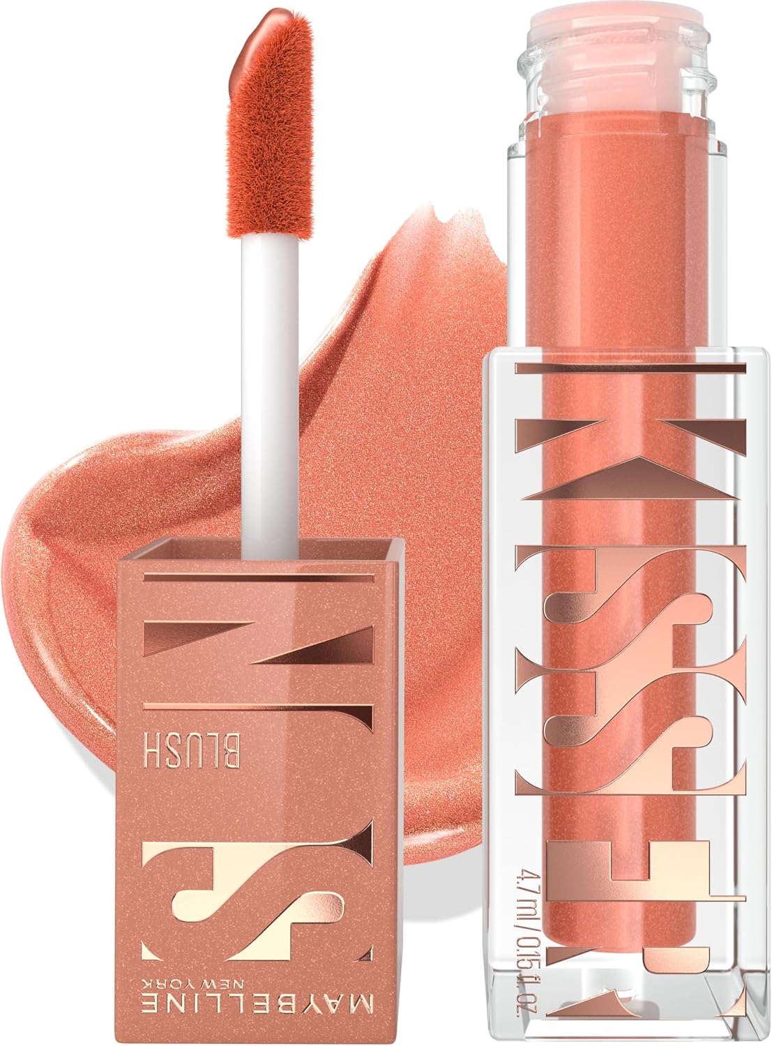 Maybelline Sunkisser Multi-Use Liquid Blush and Bronzer, Blendable, Longwear, Glowy Make Up, City Sizzle, 1 Count - Image 15