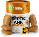 Mighty Clean septic tank treatment 12 pods front view