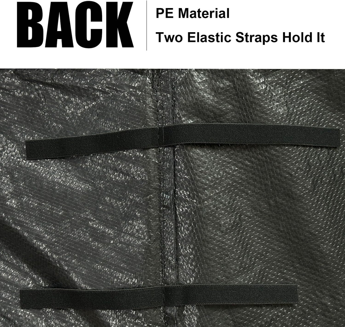 LANGXUN safety pad elastic strap attachment mechanism