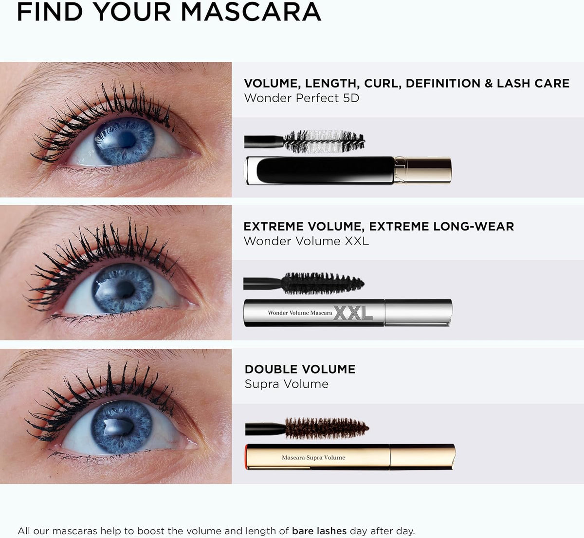 Clarins NEW Wonder Perfect 5D Mascara | Volumizes, Curls, Lengthens, Defines, and Revitalizes Lashes | 24-Hour Hold* | Sweatproof and Smudgeproof | 0.2 Ounces - Image 9