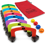 GoSports Putt-Thru Croquet putting game set front view