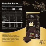 ChocZero sugar free dark chocolate squares premium keto snacks