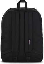 JanSport SuperBreak One Backpacks - Durable, Lightweight Bookbag with 1 Main Compartment, Front Utility Pocket with Built-in Organizer - Premium Backpack, Black - Image 3