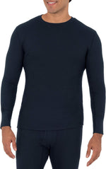Fruit of the Loom premium men's thermal top folded in original packaging