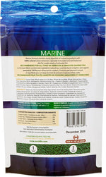 Northfin marine formula slow sinking pellets nutrition details label