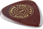 Jim Dunlop guitar pick hand-burnished bevel detail