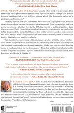 Back cover and spine details of Bowling Alone revised edition book