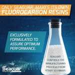 Seaguar Fluorocarbon Leader side profile showing spool thickness