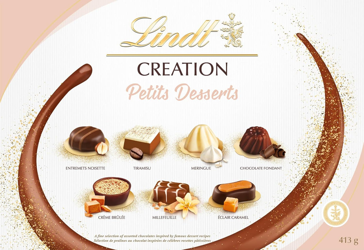 Lindt Mini Pralines, Assorted Chocolate Candy Pralines with Premium Filling, 3.4 oz Box - Image 14