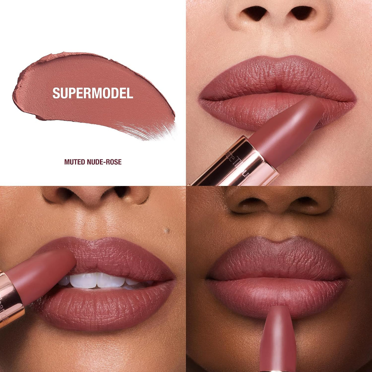 Charlotte Tilbury Pillow Talk lipstick open view