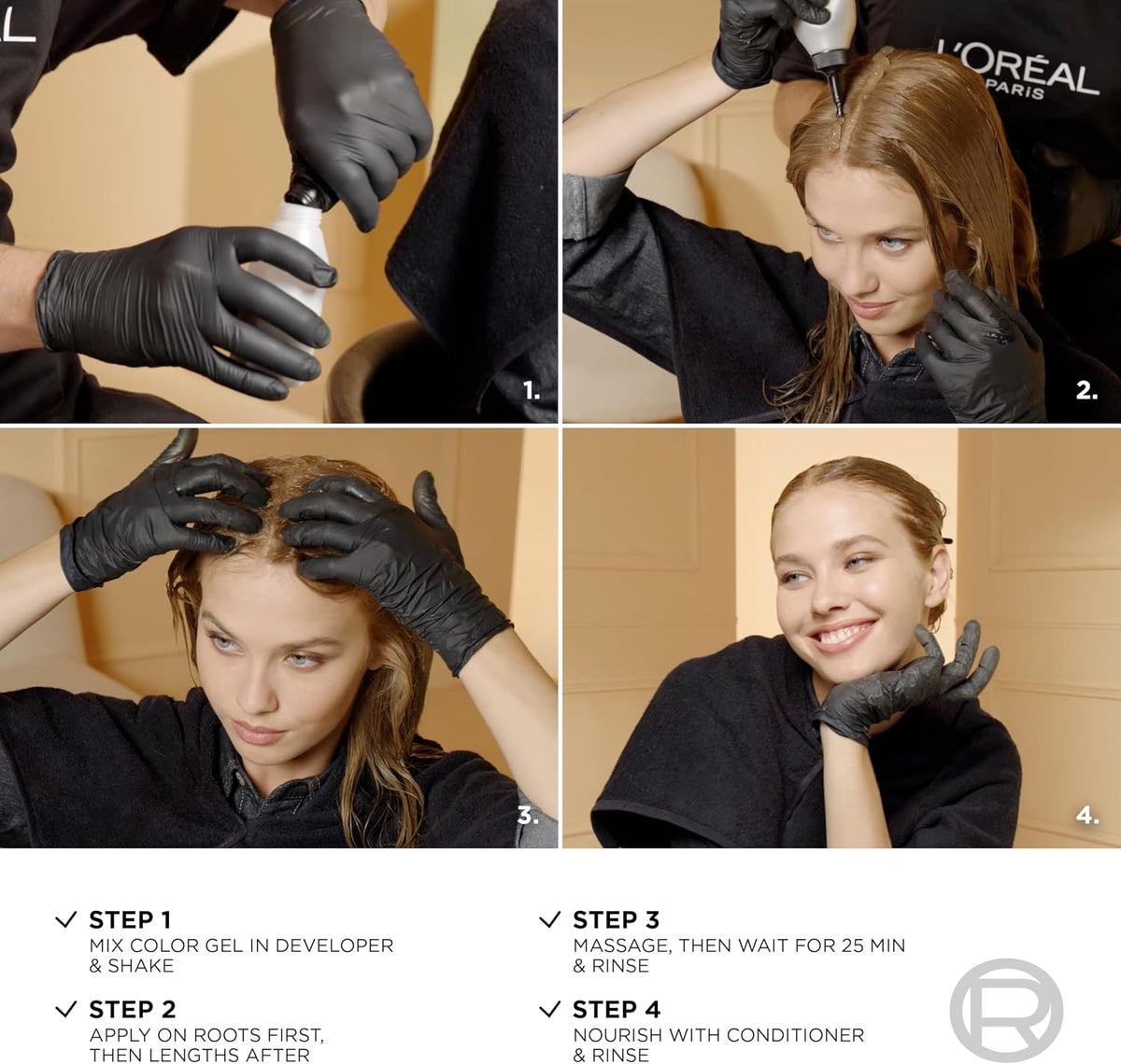 L'Oreal Paris Superior Preference Luminous Fade-Defying Permanent Hair Color, Hair Dye For Up to 9 Weeks of Radiance, Dark Ash Blonde 7A, 1 Hair Dye Kit - Image 9