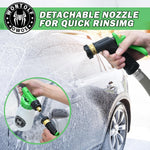 Wontolf microfiber wash mitt for scratch free cleaning