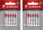 SINGER Regular Point Sewing Machine Needle, Size 80/12, 90/14, 100/16, 10-Count - Image 6