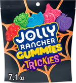 Sealed bag of authentic imported Jolly Rancher Gummies Very Berry for snack time.