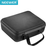 Neewer 7 inch monitor case open showing foam cutout interior