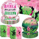 Practice Star 41 piece witch party decoration set front view
