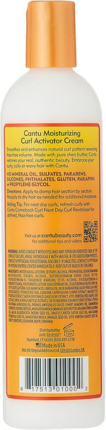 Cantu Natural Hair Curl Activator Cream dual pack packaging