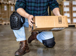 CE' CERDR work knee pads showing non-slip outer shell cap