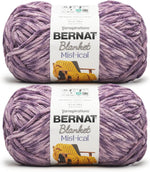 Bernat Blanket Mist-ical Purple Sky Yarn front view
