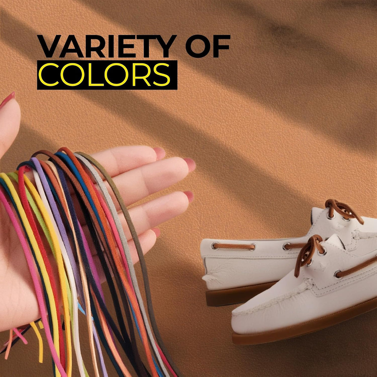 TOFL boat shoe lacing kit packaged for DIY shoe maintenance