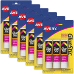 Avery school glue stick 18 total pack overview