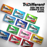 Trident original chewing gum single pack for fresh breath and clean teeth