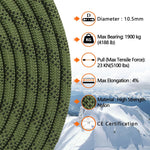 AOLEBA rescue rope packaged in drawstring bag