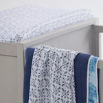 HonestBaby organic cotton crib sheet folded neatly