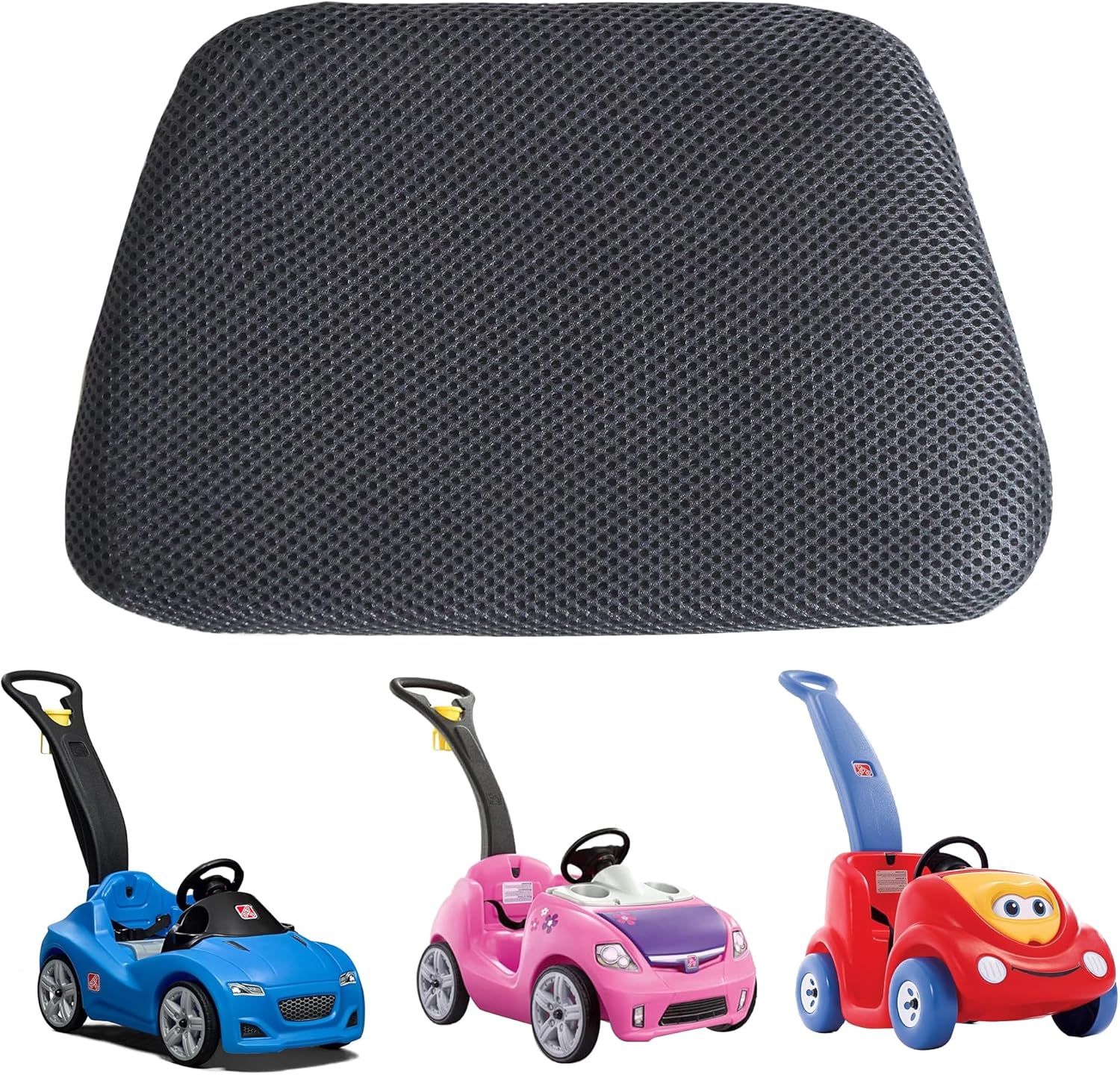 Gzsqcjj kids push car seat cushion front view