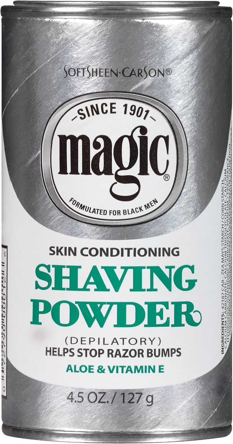 Magic Softsheen-Carson Skin Conditioning Platinum Shaving Powder - 4.5 Oz - Image 1
