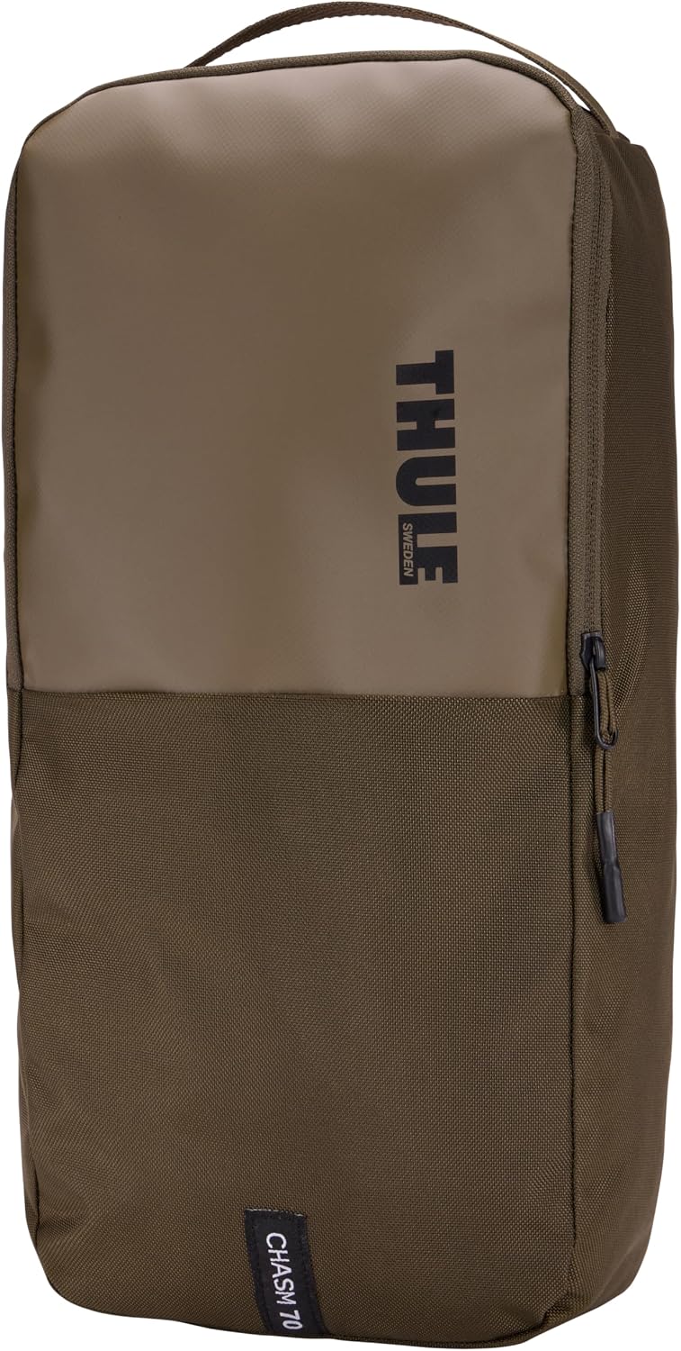 Thule Chasm duffel packed for outdoor travel