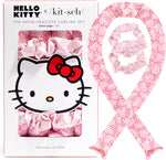 Kitsch Satin Heatless Curls Overnight Set - Ivory | No Heat Damage Overnight Curls | Comfortable Frizz Free Hair Curlers To Sleep In with 34" Hair Waver & 2 Satin Scrunchies - Image 14
