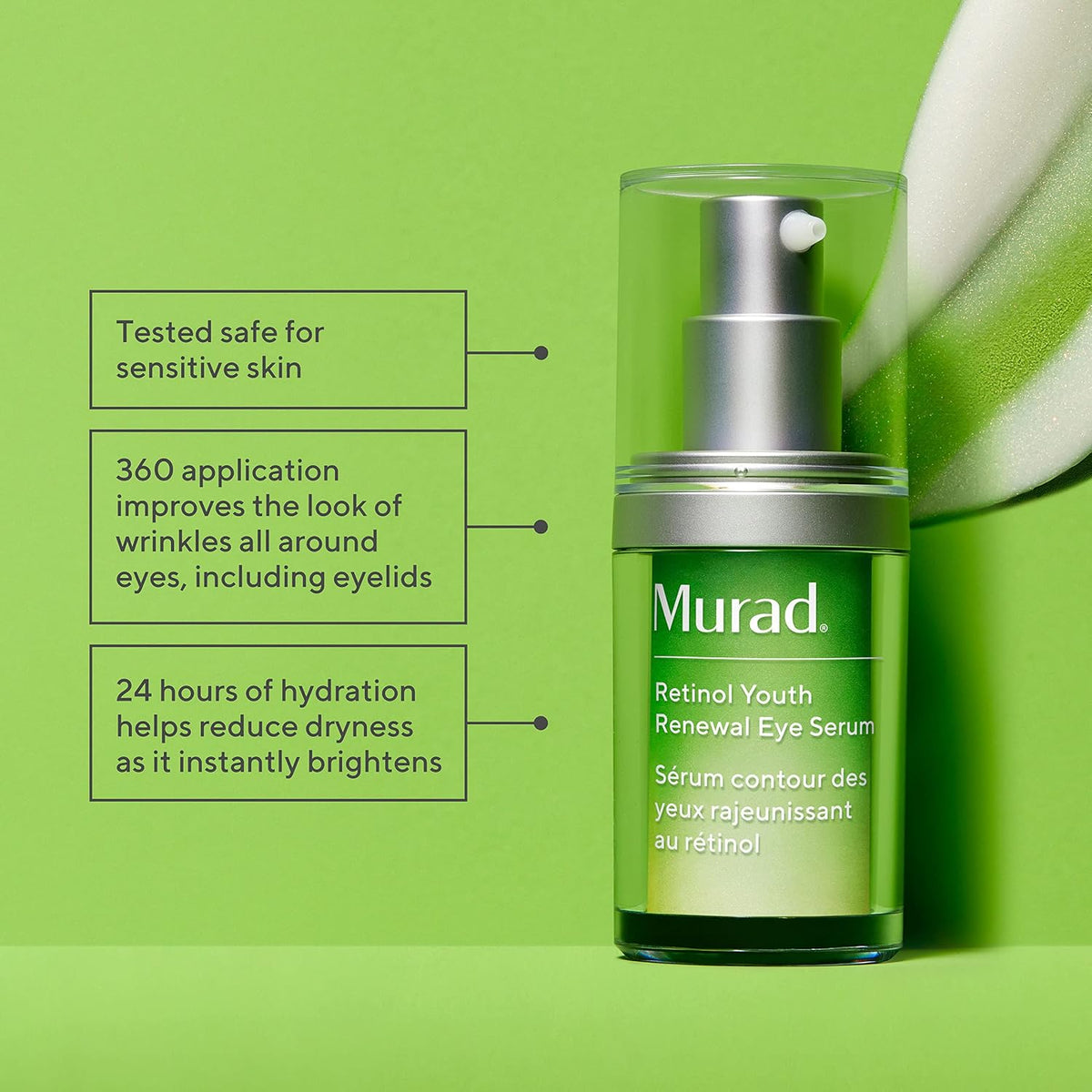 Murad Retinol Youth Renewal Eye Serum bottle and packaging