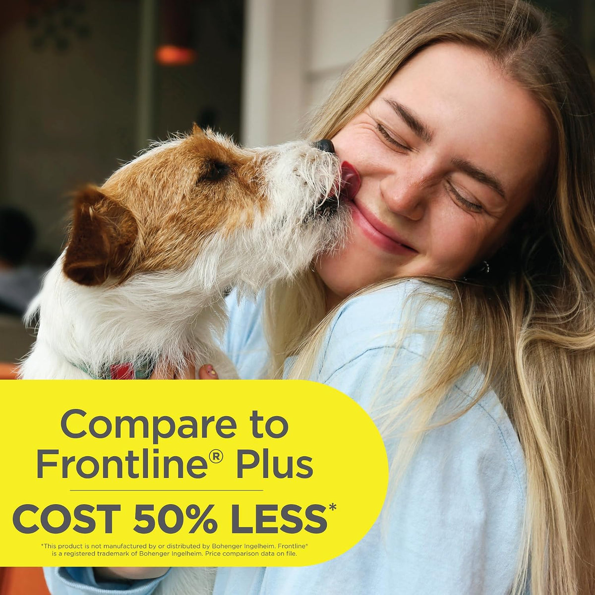 USA imported pet flea protection treatment for dogs six to twenty two pounds