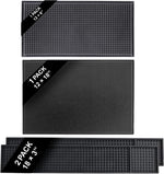 Rubber Bar Mats for Countertop by ProTensils - 18" x 12" Black Bar Mats for Bartending, Bar Service Mat, Home Bar, Coffee Bar Mat Spill Matt (2 Pieces) - Image 10