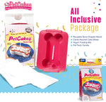 Ingredients and mixing instructions on PetCakes box