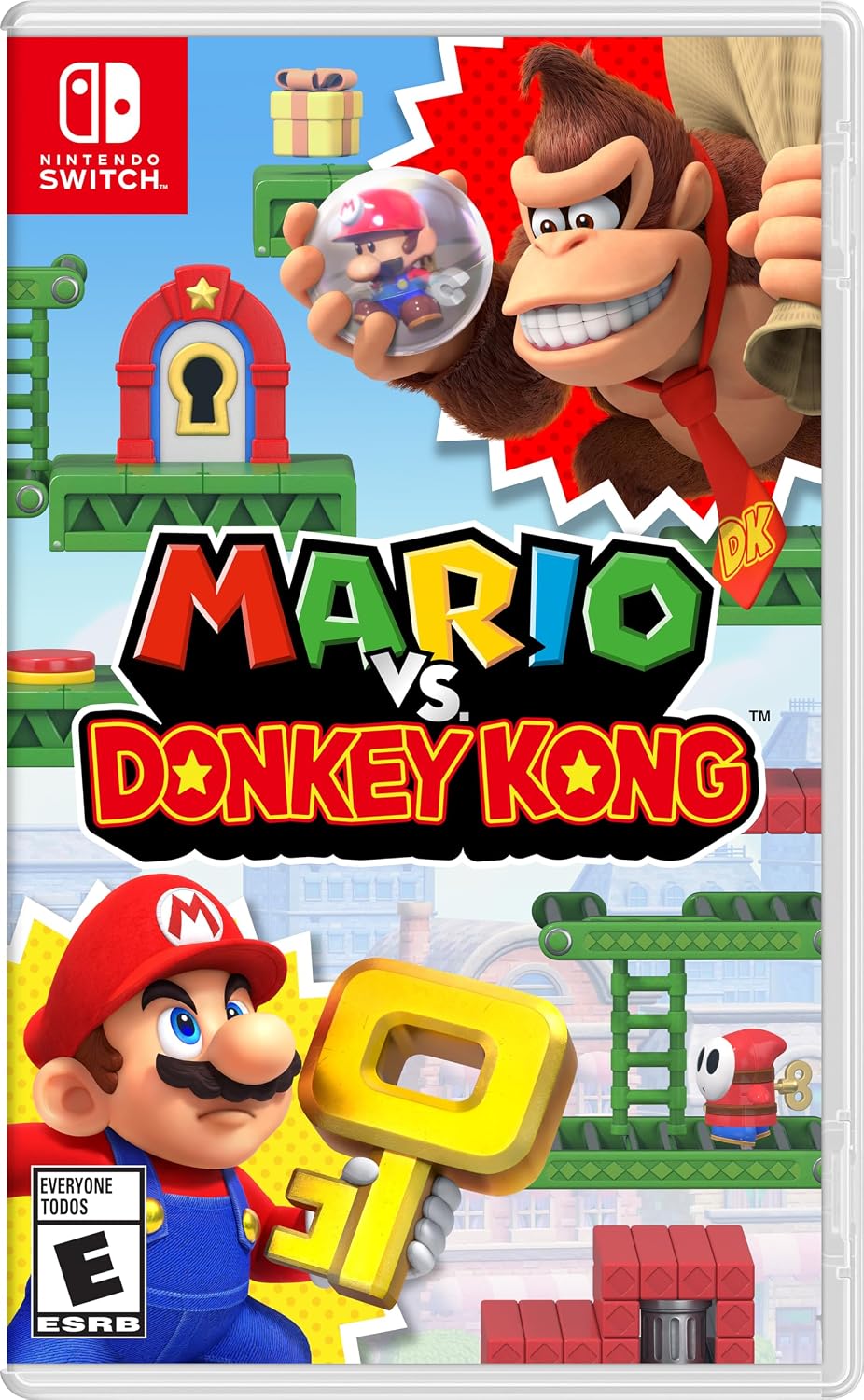 Nintendo Mario Vs. Donkey Kong US Version front view package