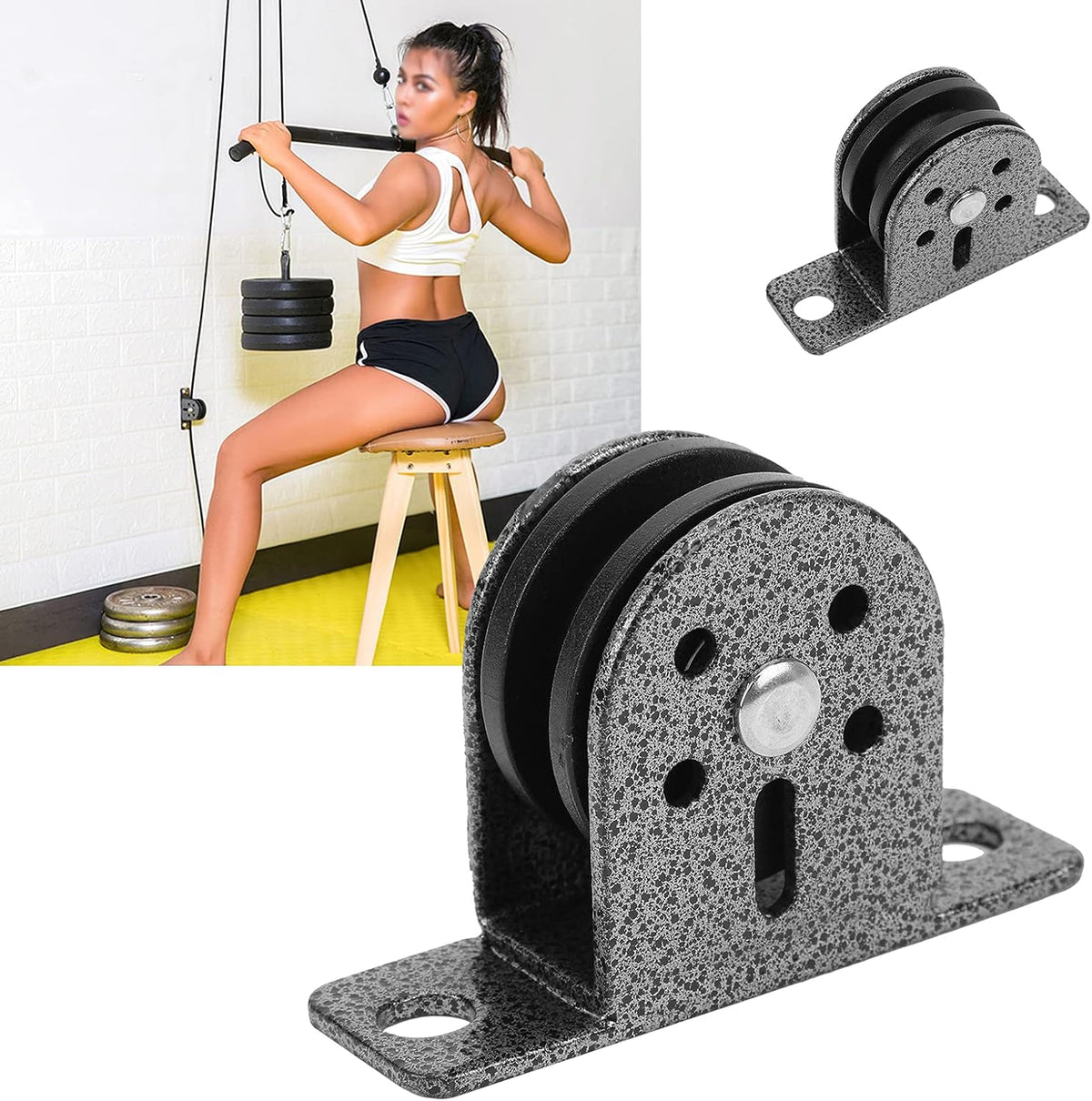 Lvifloae solid single pulley block packaging and product contents