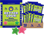 Better Sour Pomegranate Apricot Gummy Stars Candy, Healthy Candy with Low Sugar Gummies, Fiber Gummies with Added Fiber (Pack of 10) - Image 11