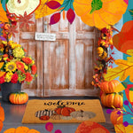 Ceenna coir floor mat close up texture detail