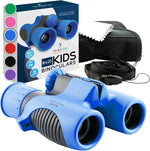 Thinkpeak Toys blue 8x21 kids binoculars front view