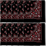 The Peacock Crew cotton fashion accessories arranged in a variety pack