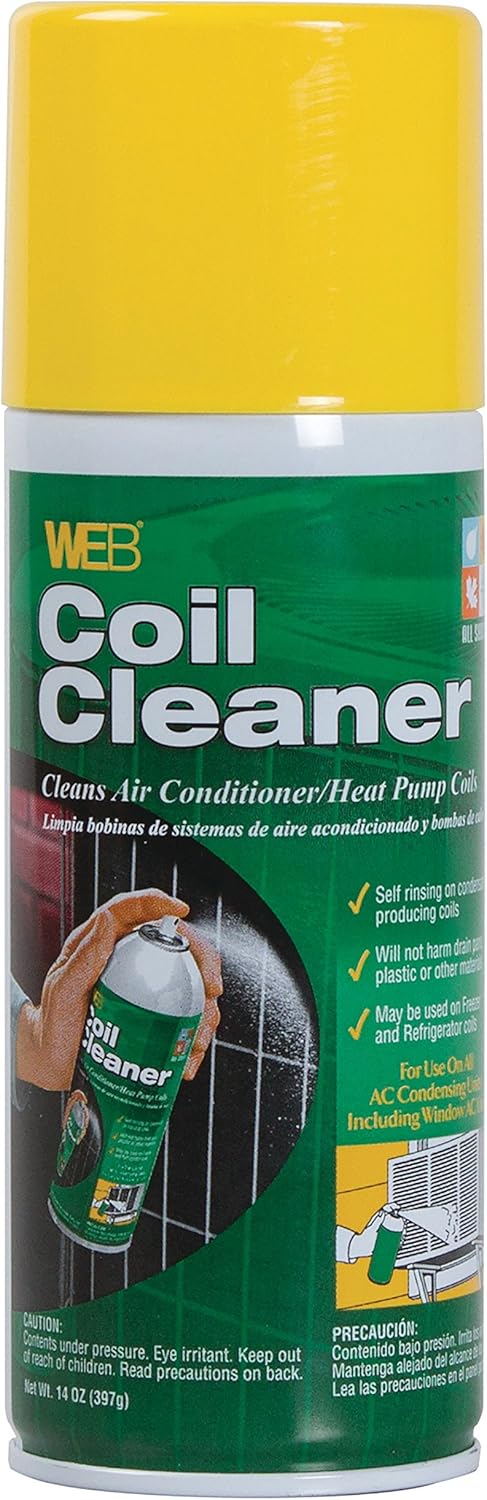 Web Coil Cleaner 14 fluid ounce aerosol can front view
