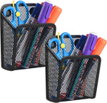 Simetufy magnetic pen holder front view showing mesh design