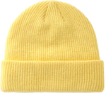 Classic Double Layer Knit Beanie Hat Warm Thick Acrylic Winter Hats Daily Cuffed Beanies Watch Hat for Men Women - Image 15